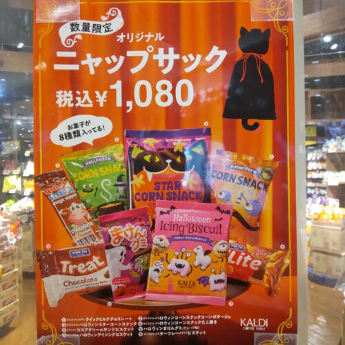 カルディ「ハロウィン」2023年お菓子特集！かわいい猫アイテムも